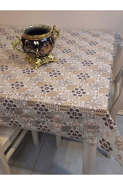 Başak Ev Tekstili Imported PVC Oilcloth - Patterned Removable Tablecloth