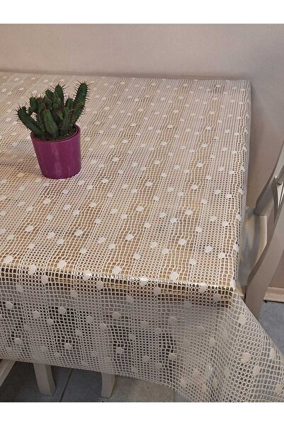 Başak Ev Tekstili Imported PVC Oilcloth - Patterned Removable Tablecloth