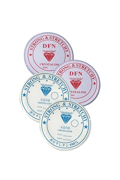 uniquehobby 4 τεμάχια κορδόνια κατασκευής κοσμημάτων 2 τεμάχια εύκαμπτο λάστιχο σιλικόνης 2 τεμάχια σφιχτό νήμα