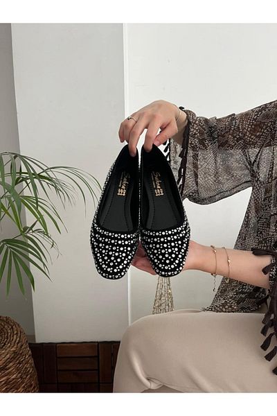 Behtah Kundura Γυναικείο κράνος Luxury Stone Comfort Daily Ballerina Shoes Home Ballerinas