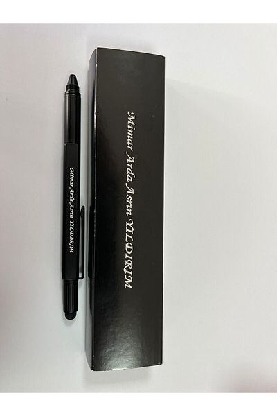 rakunart Carton Boxed Special Architect Engineer Pen Black (Name Written on the Box and Pen)