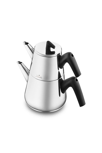 Jumbo Steel Midi Ground Teapot