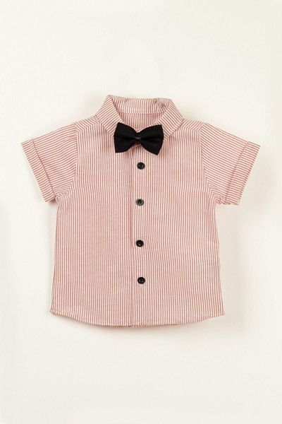 LULU Kids Boy's Summer Suit - Set of 4 with Bow Tie and Slopet