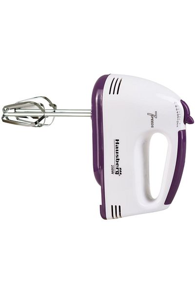 Hausberg Ruční mixér, HB-4112MV, bílý/fialový, 250 W, 7 rychlostí