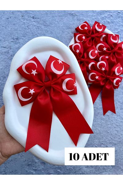 Toka Sepetim 29 October Flag Patterned Buckle - 10 Pieces