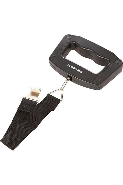 Olsenmark Digital Luggage Scale – 50kg Max, Lcd Display, Tare Function, Portable & Travel-friendly