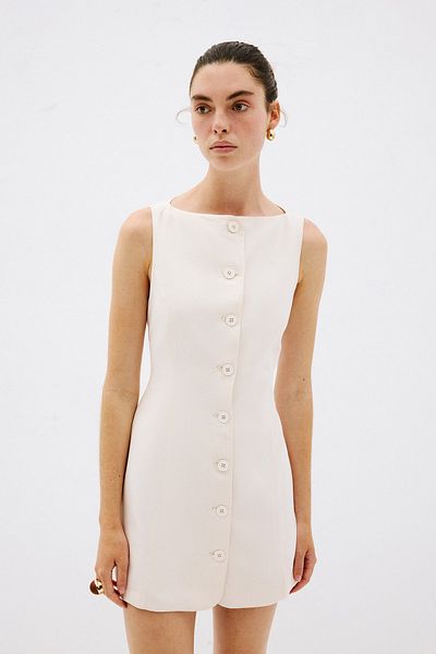 VATKALI Short Dress with Buttons - Premium Edition