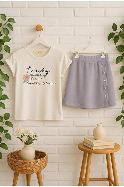 Şulem Baby Shorts Skirt Set