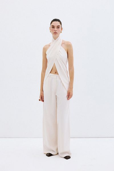 VATKALI Double-breasted collar blouse