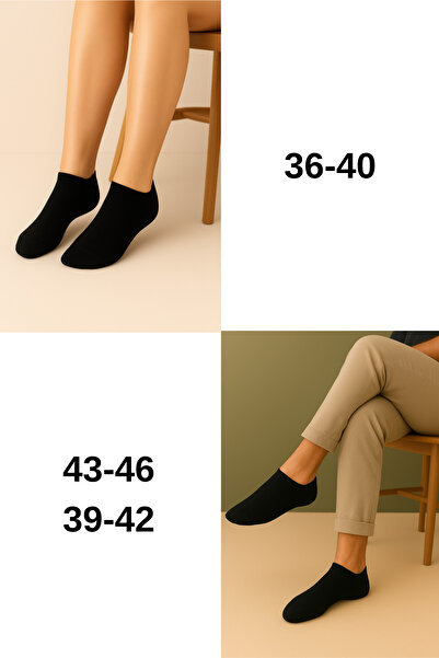 BENİSA ÇORAP 6 darabos bambusz női csizma fekete zokni varrat nélküli prémium dobozos, légáteresztő