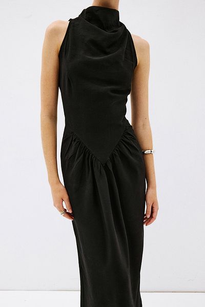 VATKALI Rochie maxi exclusivă drapeli