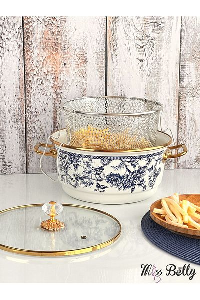 Miss Betty 8324 Blue Life Frying Pan 22cm
