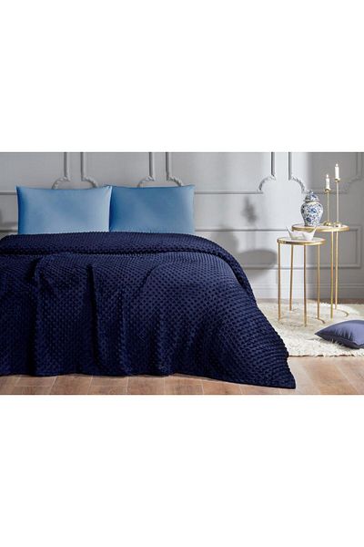 Özdilek Ozdılek Tk Blanket Bud Pvc(Y) Navy Blue