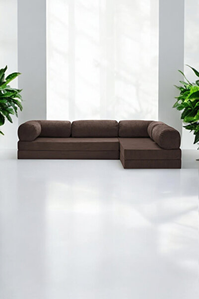 MiniWood Köşe Koltuk Takımı Lego Koltuk Sünger Yataklı Kanepe Tv Koltuğu