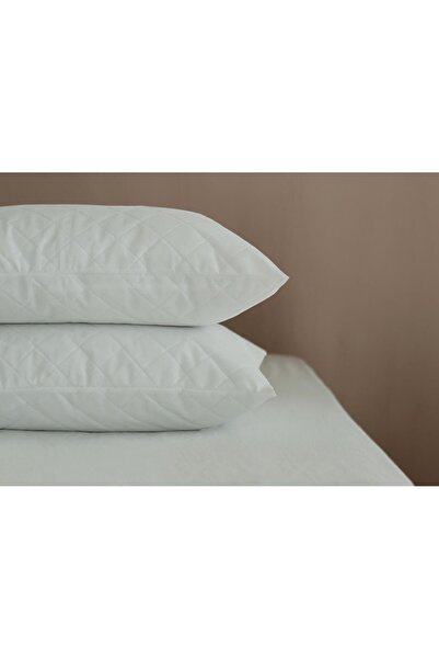 ADARYA HOME 12 Adet Kapitoneli Fermuarlı Yastık Koruyucu Alez 50x70 cm