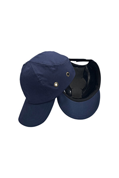 YILDIRIMLAR Darbe Emici Baret Şapka Kuş Gözlü Lacivert Standart Lacivert Stan...