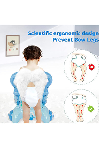 OEM Antepremergător Pentru Copii, Cu Volan Și Elice, Bleu