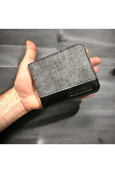 Forentina Gri Kot Cüzdan Ps1618