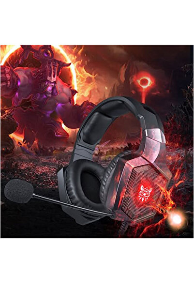 Generic K8 Rgb Gaming Headset 7.1 Surround Sound Noise Canceling Mic ,pc , Ps4-3 , Mobile And Xbox
