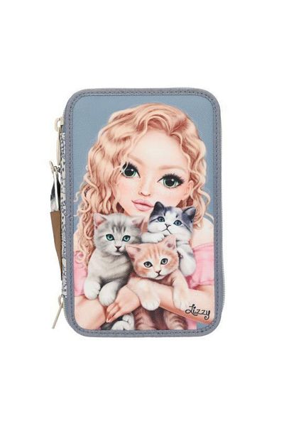 Top Model Τριπλή μολυβοθήκη Cat Love