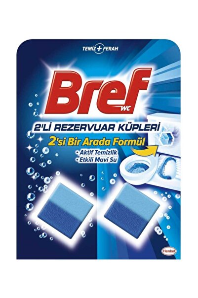 Bref Rezervuar Küp Aktif Temizlik 2'li 3 Adet