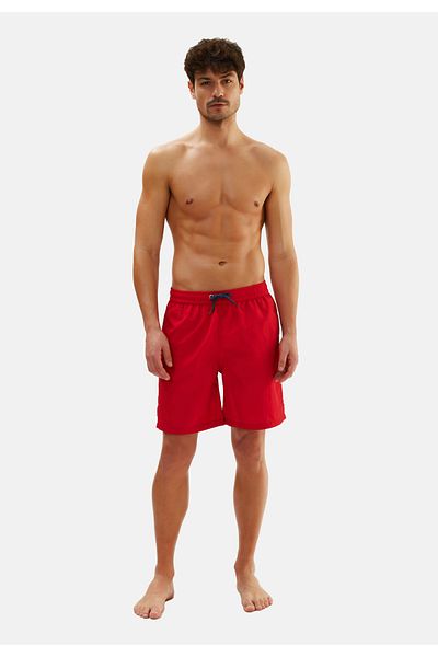 Eros Red 2933Eses Micro Medium Flat Shorts