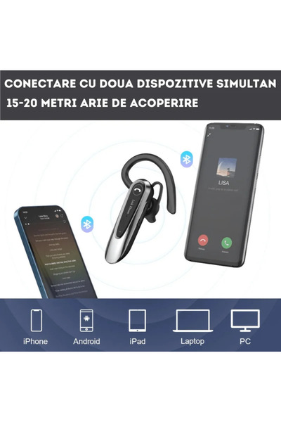 OEM Căști ProDrivers® Drive Pro Link Dream LC-B45 cu husă de transport