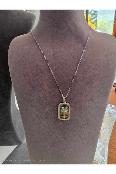 stainless steell Tarot Necklace Palm