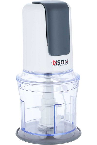 Edison Edison Electric Vegetable Slicer, 4 Blades, 0.6 Liters, 400 Watts, White