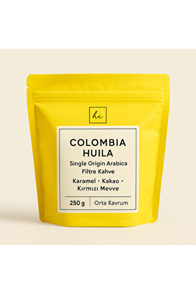 Hi Food&Beverage كولومبيا 250 جرام.فلتر أرابيكا متوسط (متوسط) محمص (مطحون) قهوة