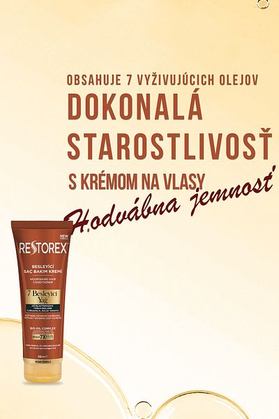 Restorex 7 Vyživujúci kondicionér 2x250 ML