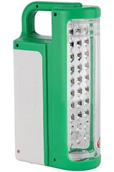 Olsenmark Rechargeable Led Lantern Green – 90hr Runtime 30 Smd Leds Portable Lightweight Indoor Outdoor