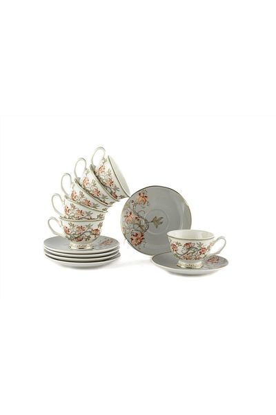 Mikasa Moor Mystic Floral 6-Piece Coffee Cup Set 90Cc
