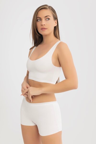 Arma Yıldız Colorful Laser Cut Seamless Women's Boxer Briefs - Pack of 3