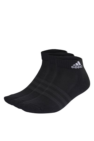 adidas 3 чифта черни меки чорапи до глезена - Ic1277