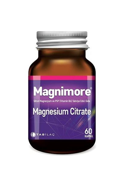 Magnimore Magnesium Citrate & P5P 60 Capsules