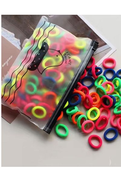 İNCİ AKSESUAR 100 Pieces of Quality Small Towel Buckle