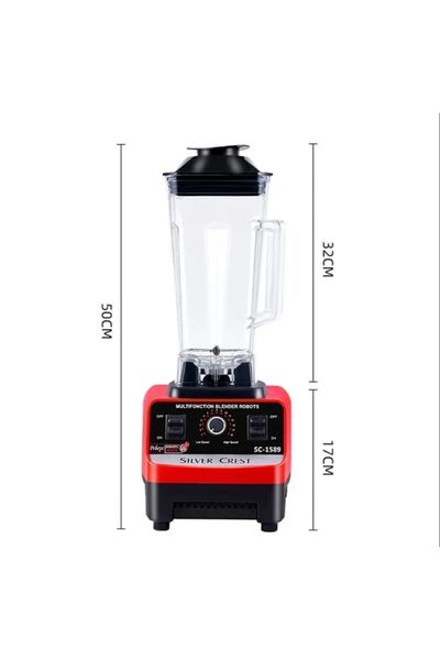 Silver Crest Sc-1589 Multi Functionel Blender Hazneli Renkler Değişiklik Gösterebilir