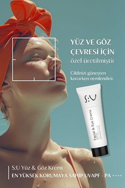 S:U Spf Etkili Yüz Ve Göz Bakım Kremi Spf 50