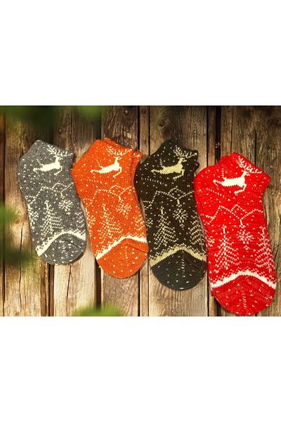 CNBYs Winter Nostalgia Women's Socks with Wool