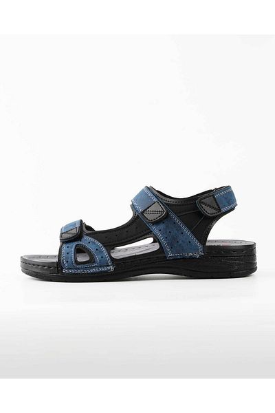 DR KLOMPA Ανδρικά άνετα πέδιλα Navy Blue (ΜΠΛΕ) Ορθοπεδική σόλα