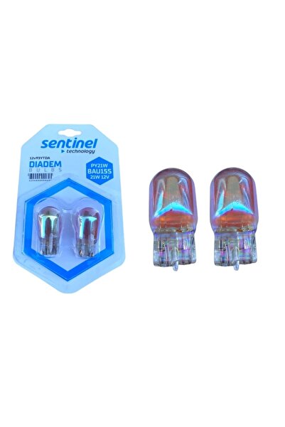 iq elektronik t20 Ampul Diadem Orange Krom 12V W21/5W T20 W3 Uyumlu
