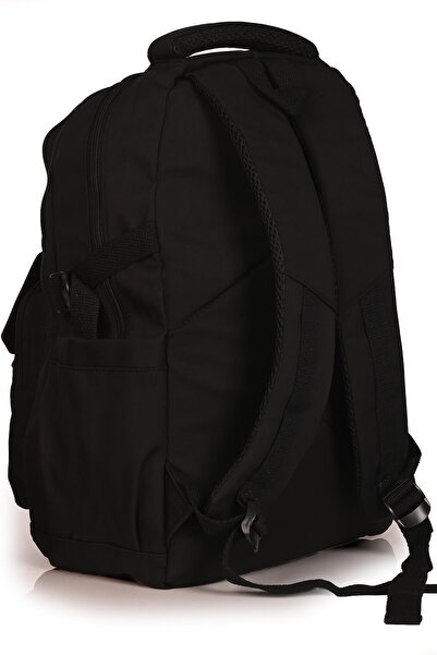 ÇÇS Young 51585 Black Large Volume Anti-Sweat School Backpack - Back Support