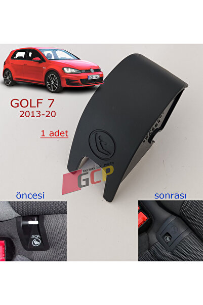 GCP German Car Parts Golf 7 Isofix Kapağı - Golf 7 Çocuk Koltuğu Bağlantı Kap...