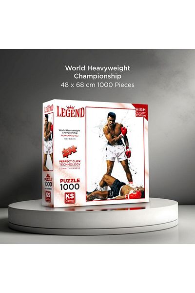 Ks Games 1000 Piece Muhammad Ali Puzzle