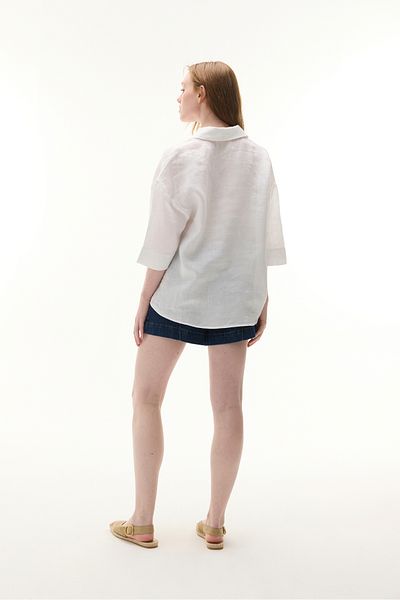 Mudo 3/4 Sleeve Linen Shirt