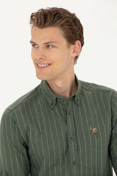 U.S. Polo Assn. BAZA. POL CAMAȘĂ SPORT SLIMFIT BĂRBAȚI G081SZ004.000.1686845 VIAS
