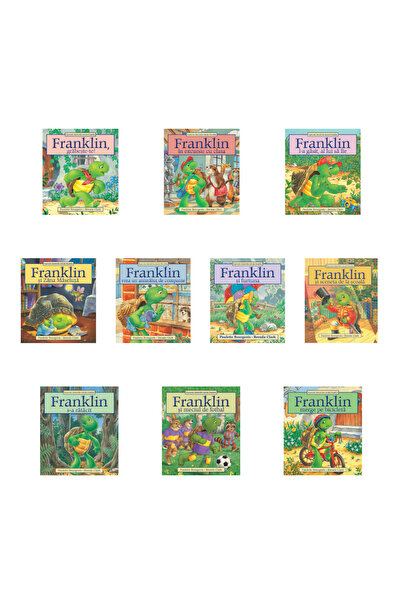 Editura Katartis Colectia Franklin, Set 10 carti, Incredere si Autonomie