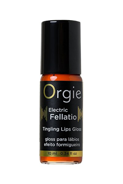 ORGIE Sexy Vibe Electric Fellatio Titreşim Etkili Dudak Parlatıcısı, 10 ml