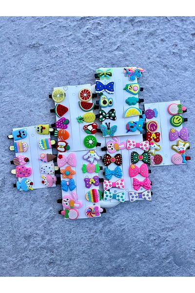 Toka Sepetim Комплект фигурни мини игли за закопчаване 1 комплект (10 броя)